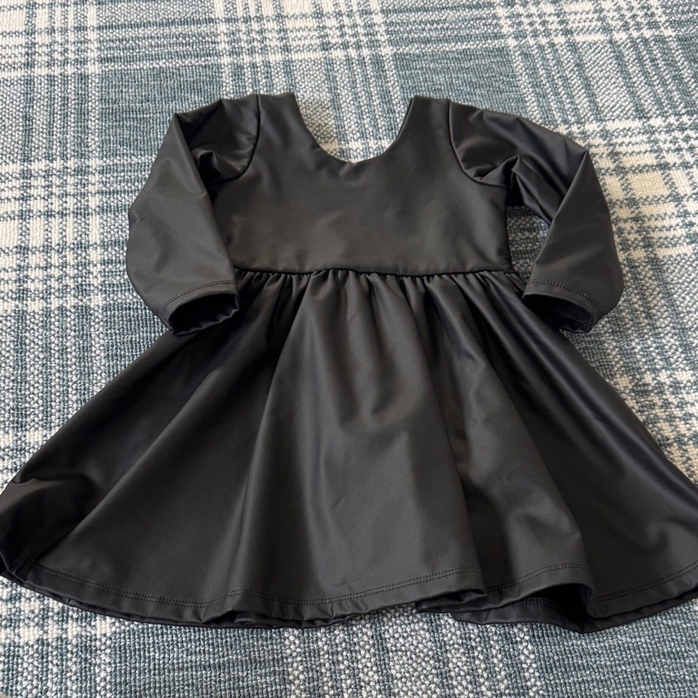Monica + Andy Vegan Leather Dress
